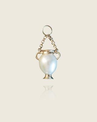 Hanging Footed Pearl Vessel