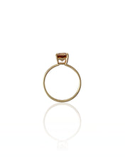 Load image into Gallery viewer, Scissor Cut Peach Zircon Ring
