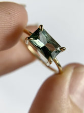 Load and play video in Gallery viewer, Teal Montana Sapphire Ring
