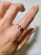 Load image into Gallery viewer, Square Pink Sapphire Ring
