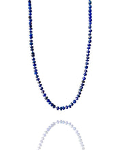 Load image into Gallery viewer, Sapphire Beaded Necklace
