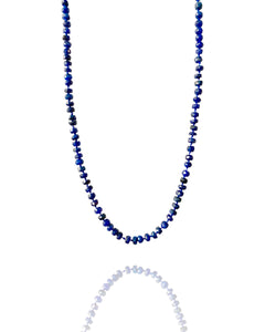 Sapphire Beaded Necklace