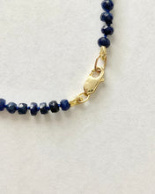 Load image into Gallery viewer, Sapphire Beaded Necklace
