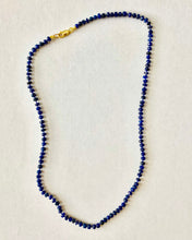 Load image into Gallery viewer, Sapphire Beaded Necklace
