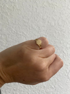 MIGNOLO Pinky Signet Ring in 14k Gold