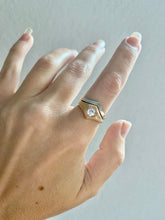 Load image into Gallery viewer, Engraved PALAZZO Diamond Ring
