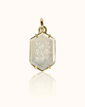Load image into Gallery viewer, Orange Blossom Itaglio Pendant
