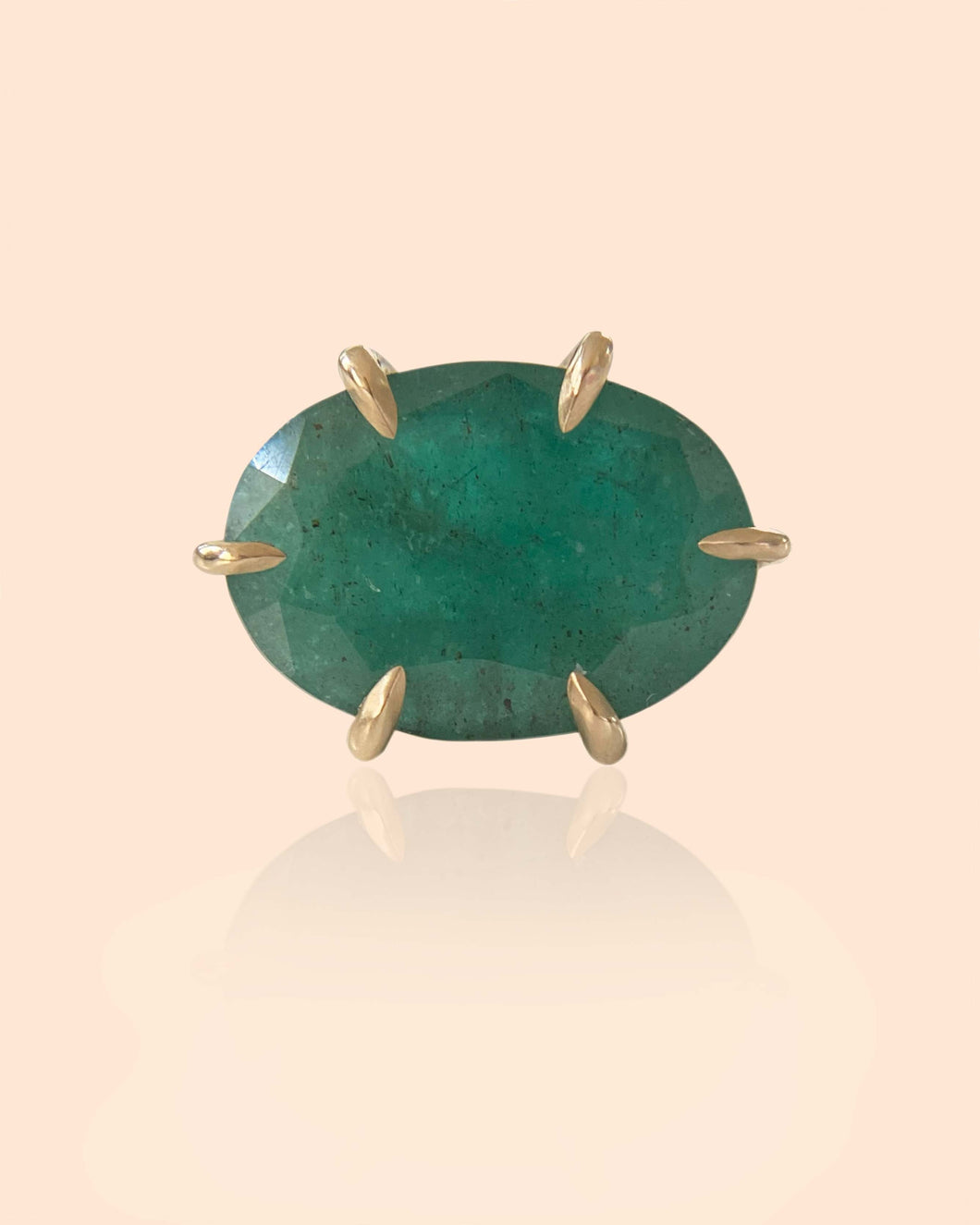 Zambian Emerald Ring