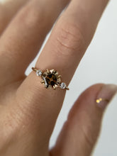 Load and play video in Gallery viewer, Asscher Cut Champagne Tourmaline With Moissanites

