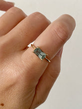 Load image into Gallery viewer, Teal Montana Sapphire Ring
