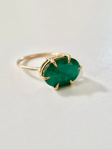 Zambian Emerald Ring