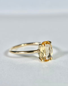 Imperial Topaz Oval Ring