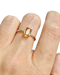 Imperial Topaz Oval Ring
