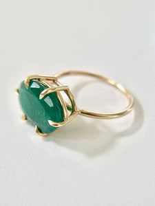 Zambian Emerald Ring