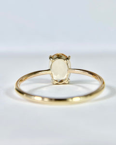 Imperial Topaz Oval Ring
