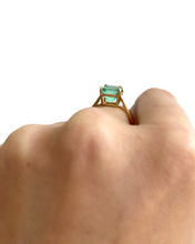 Load image into Gallery viewer, Chunky Emerald Ring
