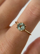 Load image into Gallery viewer, Seafoam Octagon Congo Tourmaline Ring
