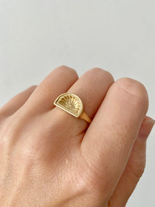 Seashell Signet Ring