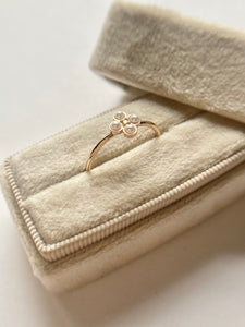 QUATTRO Ring 14k Gold