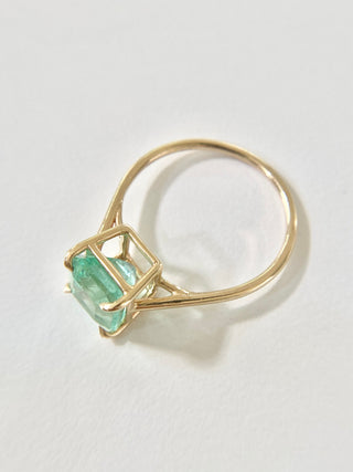 Chunky Emerald Ring