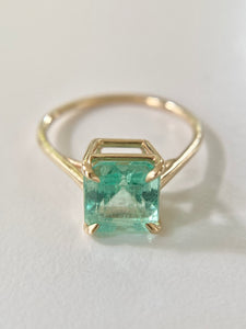 Chunky Emerald Ring