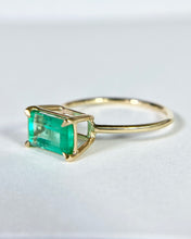 Load image into Gallery viewer, East/West Emerald Ring
