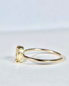 Imperial Topaz Oval Ring