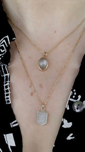 Orange Blossom Itaglio Pendant