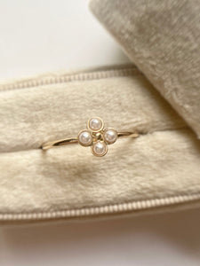 QUATTRO Ring 14k Gold