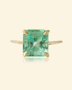 Chunky Emerald Ring