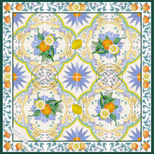 Load image into Gallery viewer, Positano Citrus Silk Twill Scarf
