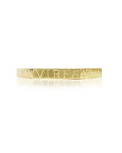 Load image into Gallery viewer, VIRES ACQUIRIT EUNDO Hexagon Motto Ring
