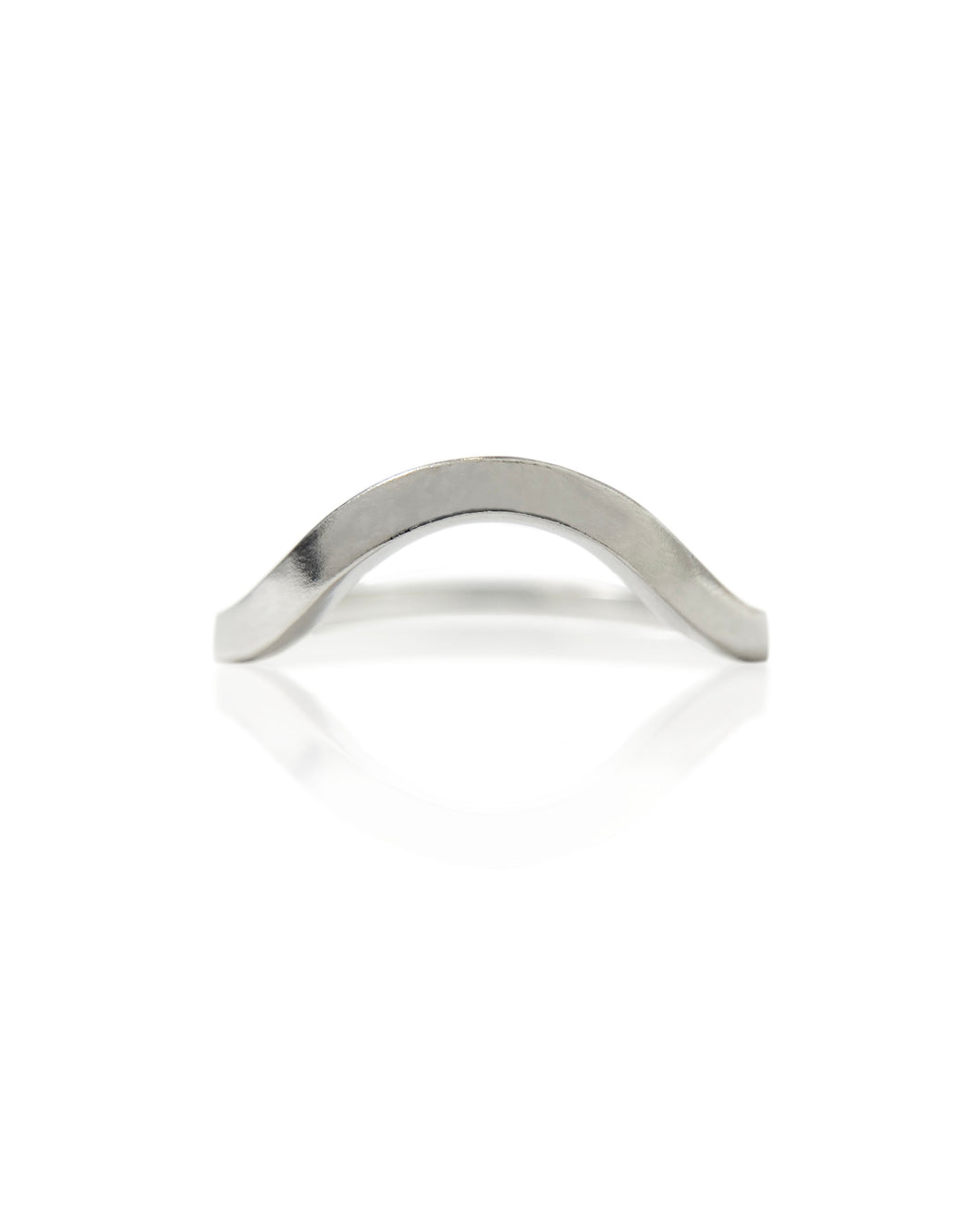 ONDA Ring In 14k White Gold
